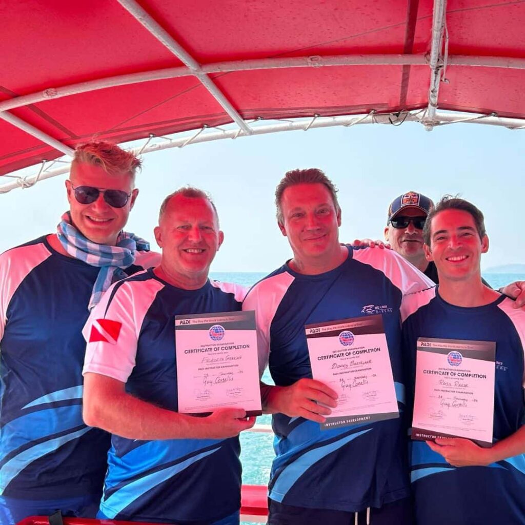 The PADI Staff Instructor certification